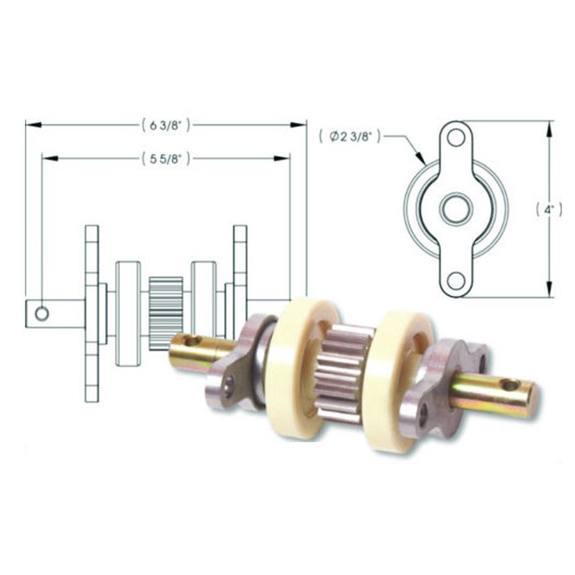 STND GEAR PACK ASSY 15 TEETH